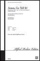 Amen, Go Tell It! SATB choral sheet music cover